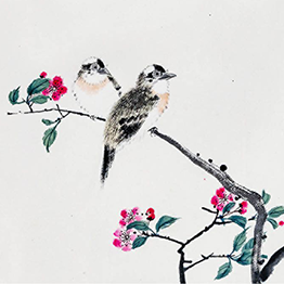 Flowers and Birds – Qiu Shoucheng