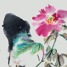 Peony and Stone – Xie Zhiguang, Zhang Shoucheng